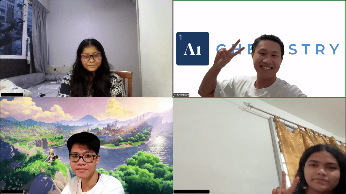 A1 Chemistry Small Group Session