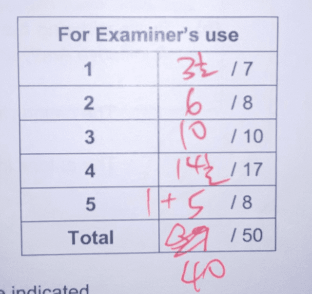 Grade photo for Student 17